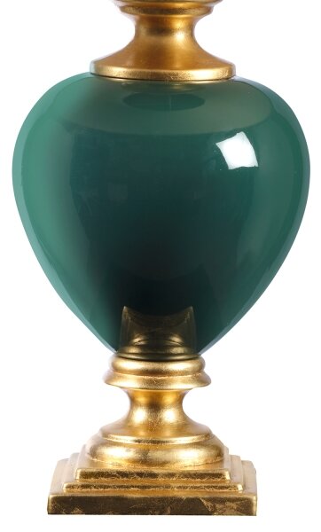 Lampă de masă ONLI AMADEUS 1xE27/15W/230V 72 cm verde/auriu