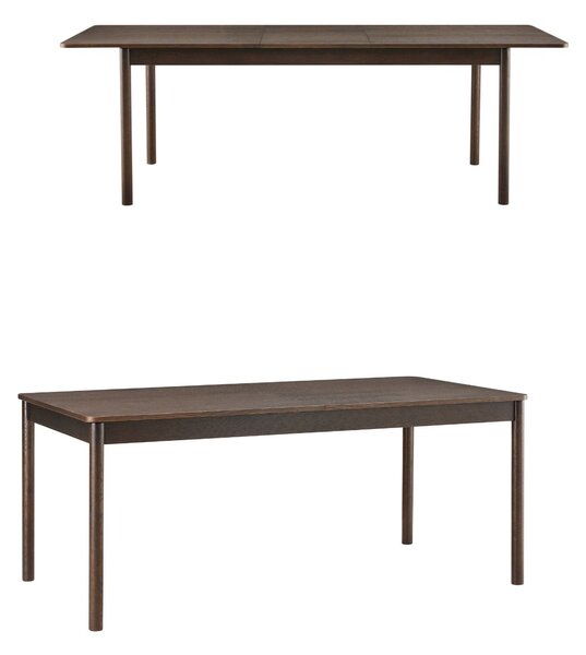 Masă extensibilă Blair (180-230 cm), stejar fumuriu