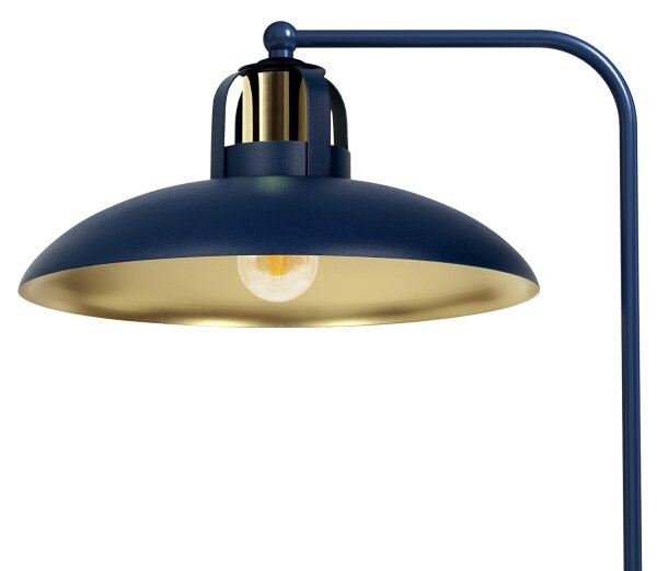 Lampă de masă Brilagi FLAMENGO 1xE27/60W/230V albastru