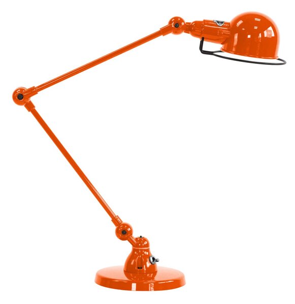 Jieldé Signal SI333 lampă de masă cu bază, portocalie, Portocaliu, Camera de zi / sufragerie, Metal, Design industrial