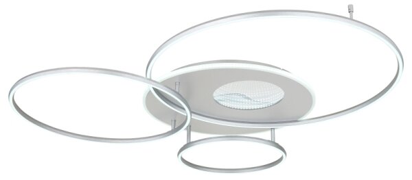 Globo 48466-70A - Lampă LED plafon INVERTINA LED/70W/230V argintie + DO