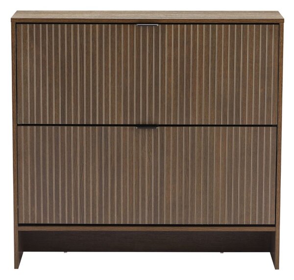 Dulap de pantofi Sancho, stejar fumuriu (100 cm)