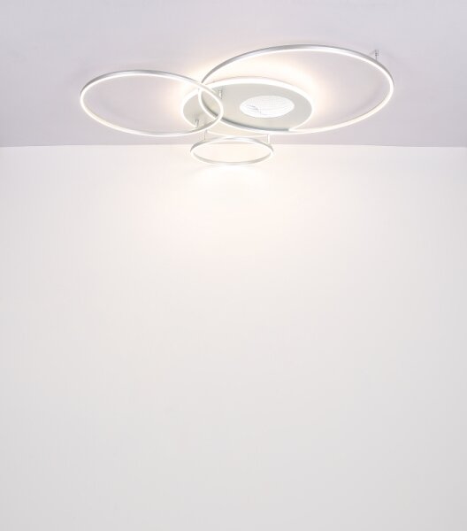 Globo 48466-70A - Lampă LED plafon INVERTINA LED/70W/230V argintie + DO