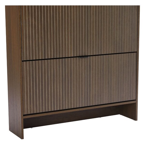 Dulap de pantofi Sancho, stejar fumuriu (100 cm)