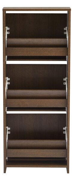 Dulap de pantofi Litto, stejar fumuriu (49 cm)