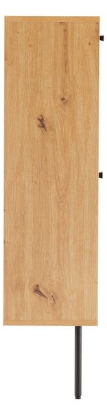 Dulap de pantofi Line, stejar artizanal (72 cm)