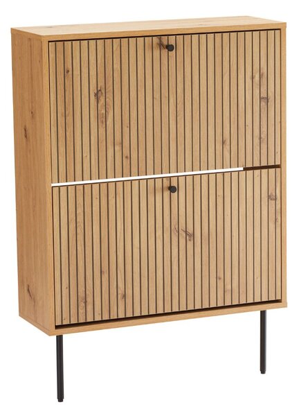 Dulap de pantofi Line, stejar artizanal (72 cm)