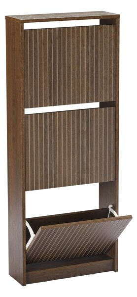 Dulap de pantofi Litto, stejar fumuriu (49 cm)