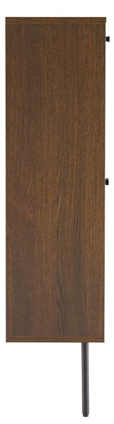 Dulap de pantofi Line, stejar fumuriu (72 cm)