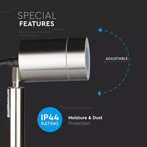 Lampă exterior 1xGU10/35W/230V IP44