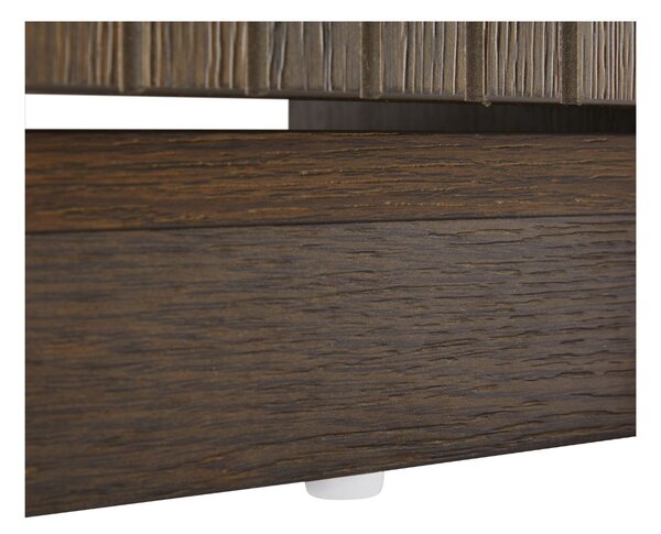 Dulap de pantofi Litto, stejar fumuriu (49 cm)