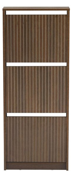 Dulap de pantofi Litto, stejar fumuriu (49 cm)