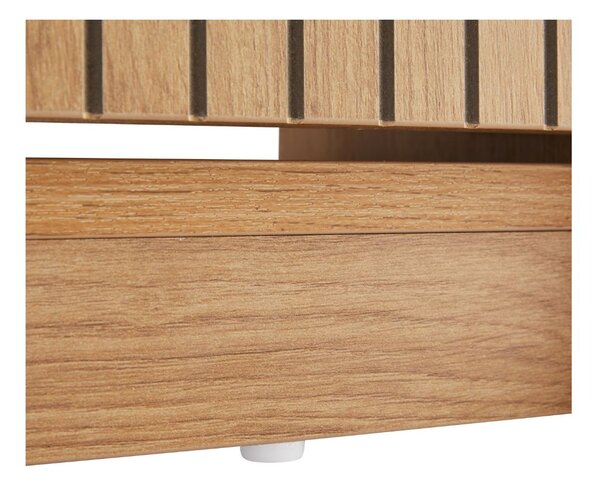 Dulap de pantofi Litto, stejar artizanal (49 cm)