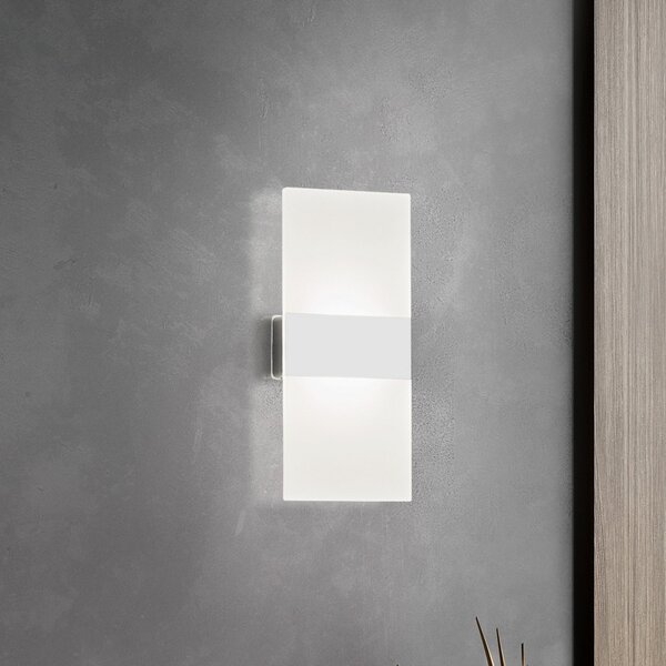 FH Lighting Aplică de perete Magnetics LED, alb, dimabil, 22,5 cm înălțime, reglabil, Alb, Camera de zi / sufragerie, Metal