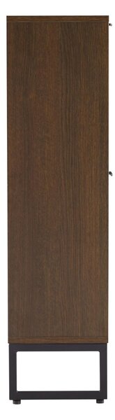 Dulap de pantofi Claro, stejar fumuriu (100 cm)