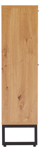 Dulap de pantofi Claro, stejar artizanal (100 cm)