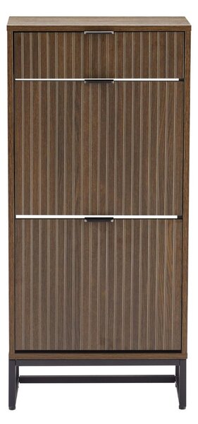 Dulap de pantofi Claro, stejar fumuriu (50 cm)