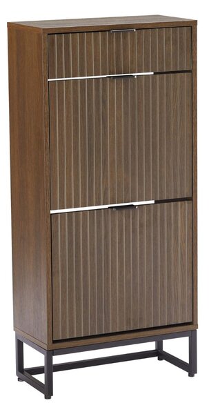 Dulap de pantofi Claro, stejar fumuriu (50 cm)