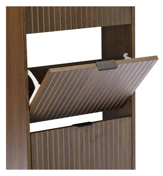 Dulap de pantofi Claro, stejar fumuriu (50 cm)