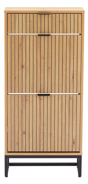 Dulap de pantofi Claro, stejar artizanal (50 cm)