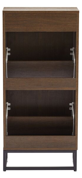 Dulap de pantofi Claro, stejar fumuriu (50 cm)