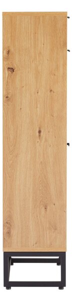 Dulap de pantofi Claro, stejar artizanal (50 cm)