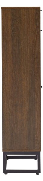 Dulap de pantofi Claro, stejar fumuriu (50 cm)