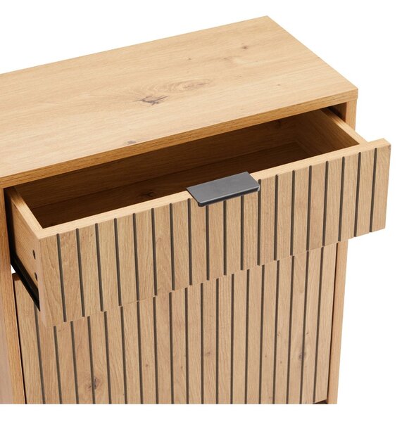 Dulap de pantofi Claro, stejar artizanal (50 cm)