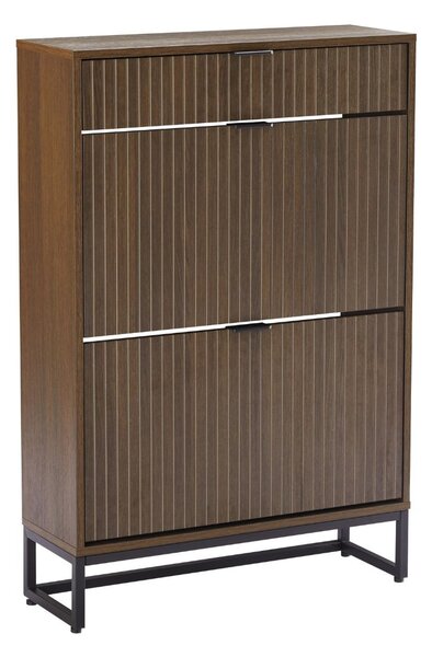 Dulap de pantofi Claro, stejar fumuriu (72 cm)