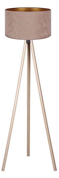 Lampadar VELVET 1xE27/60W/230V bej Brilagi