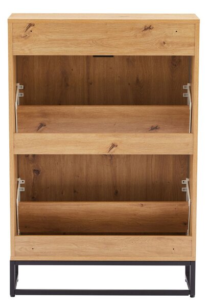 Dulap de pantofi Claro, stejar artizanal (72 cm)
