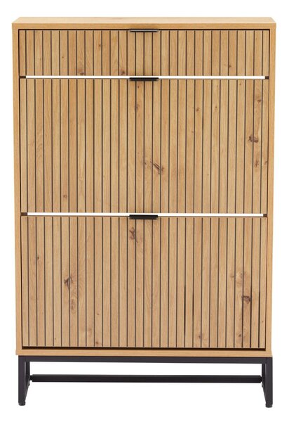 Dulap de pantofi Claro, stejar artizanal (72 cm)