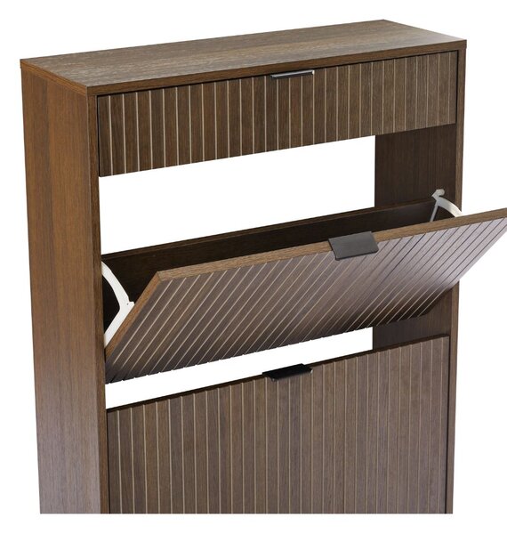 Dulap de pantofi Claro, stejar fumuriu (72 cm)