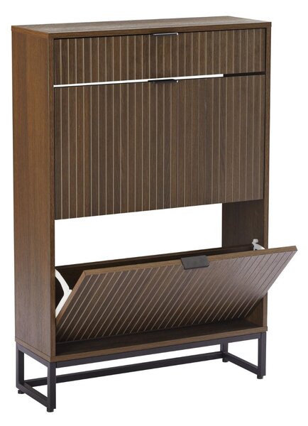 Dulap de pantofi Claro, stejar fumuriu (72 cm)