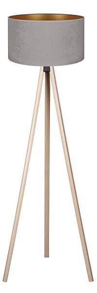 Lampadar VELVET 1xE27/60W/230V bej/gri Brilagi