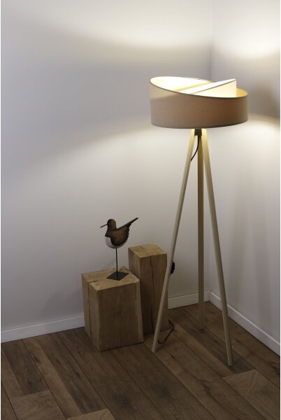 Lampadar GALAXY 1xE27/60W/230V bej