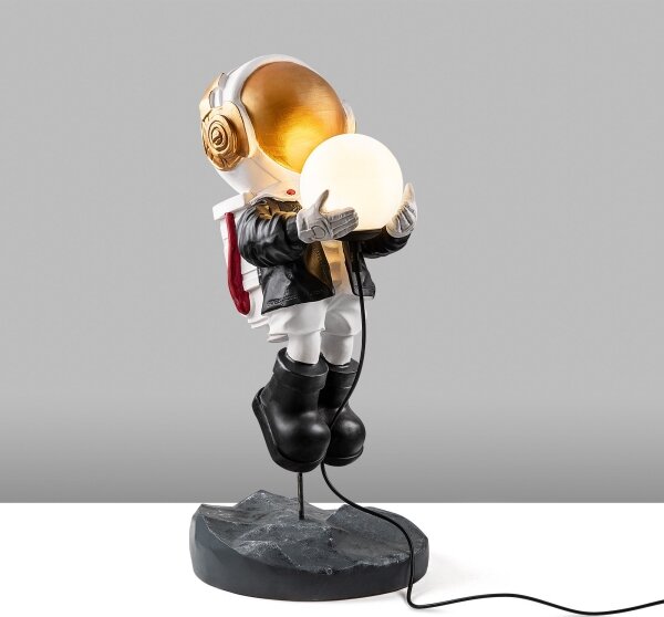 Lampă de noptieră pentru copii ASTRONAUT 1xE14/40W/230V, cupru