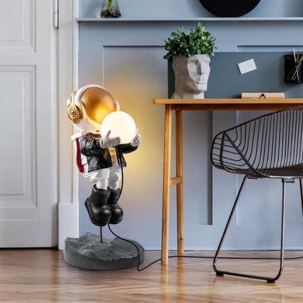 Lampă de noptieră pentru copii ASTRONAUT 1xE14/40W/230V, cupru