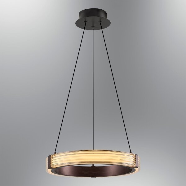 Lustră LED pe cablu JESI LED/2W/230V 3000K maro