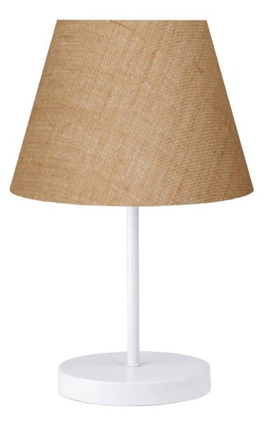 Lampă de masă AYD 1xE27/40W/230V maro/albă