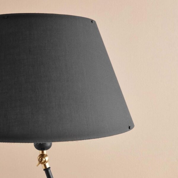 Lampă de podea flexibilă AYD 1xE27/40W/230V, neagră