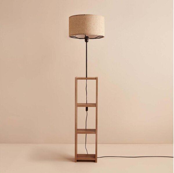 Lampadar AYD 1xE27/40W/230V maro/bej