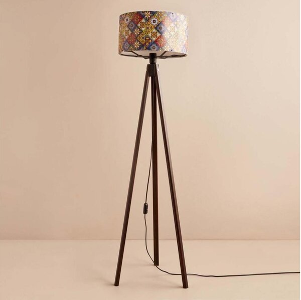 Lampadar AYD 1xE27/40W/230V maro/multicolor