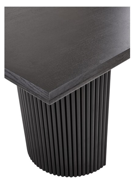 Masă de dining extensibilă Bolero, negru (160–250x90 cm)