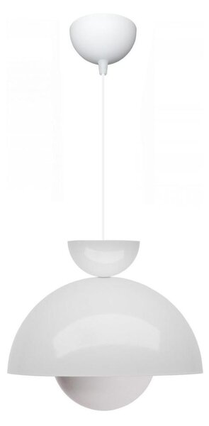Lustră pe cablu SALVA 1xE27/15W/230V albă