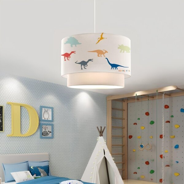 Lustră pentru copii CANDY 1xE27/40W/230V alb/multicolor