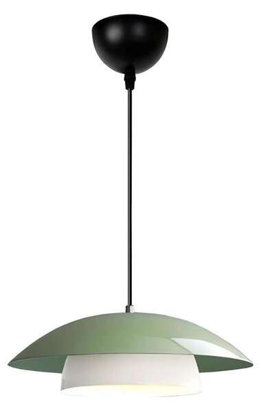 Lustră cu cablu MOONLIGH 1xE27/40W/230V verde