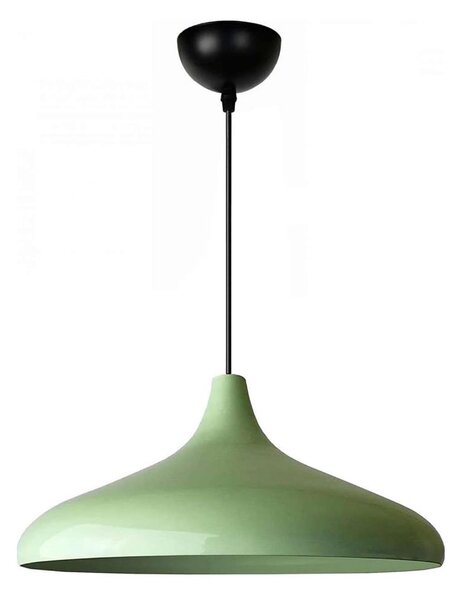 Lustră pe cablu VULCANO 1xE27/40W/230V verde