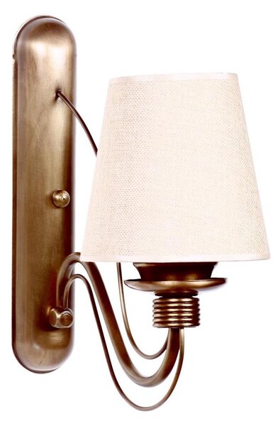 Aplica de perete CLASSIC 1xE27/40W/230V bronz/bej