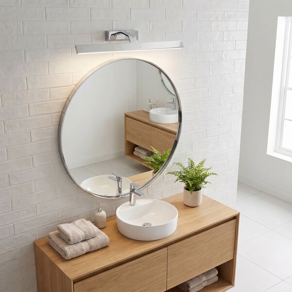 Aplică LED pentru baie SWE002-1W 58cm CHROME